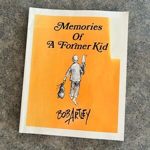 📕 Vintage Out of Print Memories of a Former Kid [Artley], Western Decor Book
